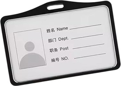KKSW Aluminum ID Badge Holder(Pack of 3)