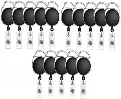 HCS Plastic ID Badge Reel(Pack of 15)