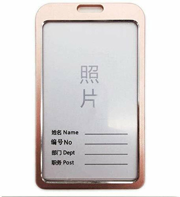 US CREATIONS 1 Card Holder(Set of 1, Gold)
