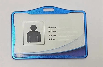 US CREATIONS Steel ID Badge Holder(Pack of 5)