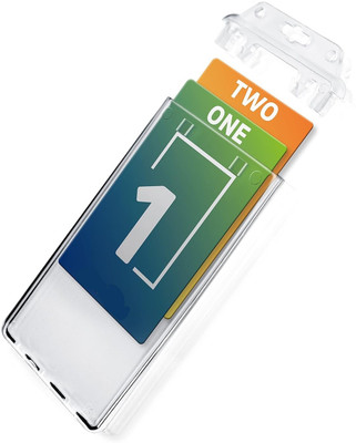 Wintrox Plastic ID Badge Holder(Pack of 1)