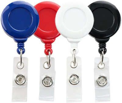 Dey 's stationery store Plastic ID Badge Reel(Pack of 1)