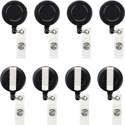KKSW Plastic ID Badge Reel(Pack of 25)