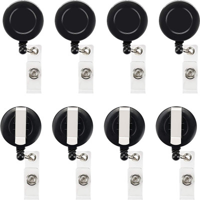 KKSW Plastic ID Badge Reel(Pack of 2)