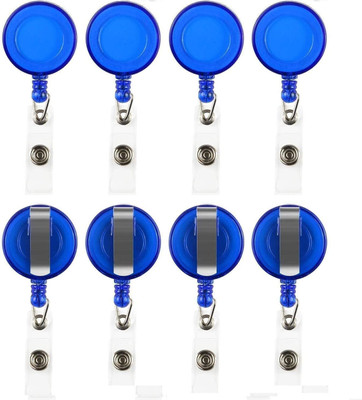 JSMSH Plastic ID Badge Reel(Pack of 15)