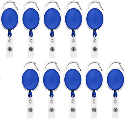 Jaskul Plastic ID Badge Holder(Pack of 10)