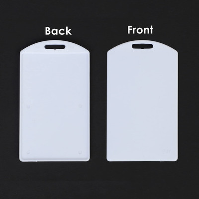 Dey 's stationery store Plastic ID Badge Holder(Pack of 50)