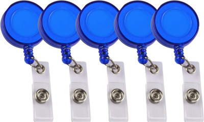 ASV Plastic ID Badge Reel(Pack of 5)
