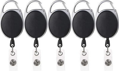 ASV Plastic ID Badge Reel(Pack of 5)