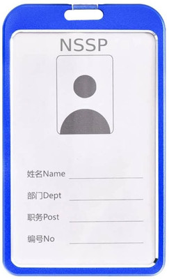 KKSW Aluminum ID Badge Holder(Pack of 25)