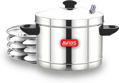 AVIAS Eco Idly Maker 4 Plate Standard Idli Maker(4 Plates , 16 Idlis )