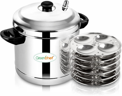 Greenchef Vesta Induction Idli Maker(6 Plates , 24 Idlis )