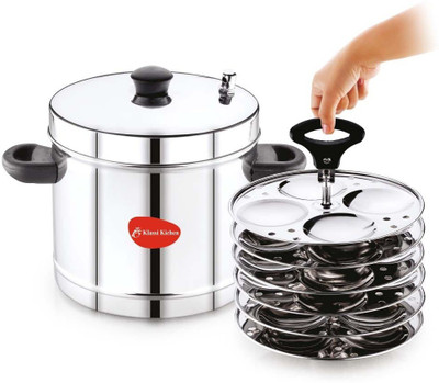 Klassi Kichen Induction And Standard Idly Cooker (6 Plates , 24 Idlis) Induction & Standard Idli Maker(6 Plates , 24 Idlis )