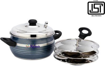 MAHAVIR Induction & Standard Idli Maker(3 Plates , 12 Idlis )