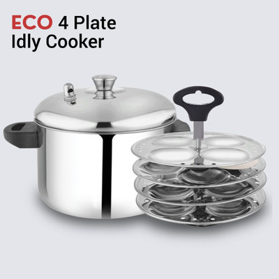 AVIAS Eco Idly Maker 4 Plate Induction & Standard Idli Maker(4 Plates , 16 Idlis )