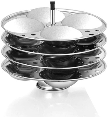 Kreme KRP4 Standard Idli Maker  (4 Plates , 16 Idlis ) For Rs. 399 @ 73 %