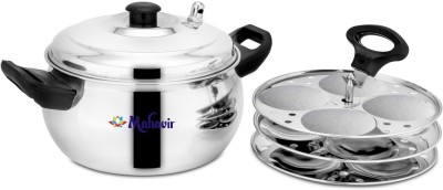 MAHAVIR STAINLESS STEEL Induction & Standard Idli Maker(3 Plates , 12 Idlis )