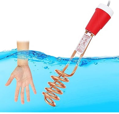 Hybite Immersion Rod Water Heater with Bucket Guard & Copper Coating 1500 W Immersion Heater Rod(Water)