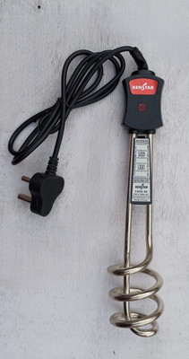 Kenstar Star Neo ISI Certified 1500 W Shock Proof Immersion Heater Rod(16A Plug,For Water Heating)