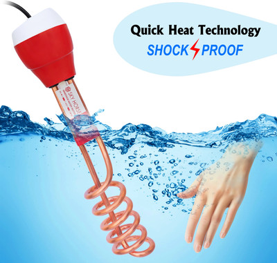 Zlymo Shock-Proof & Water-Proof Blue SRC-15-IR104 1500 W Shock Proof Immersion Heater Rod(Water)