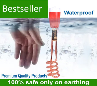QUALX ISI Certified Waterproof 1500 W Shock Proof Immersion Heater Rod(Water)