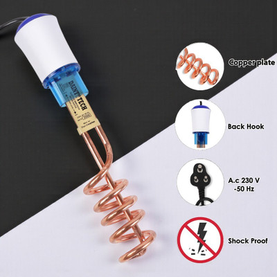 Dainty TECH Submersible Copper DT18 2000 W Shock Proof Immersion Heater Rod(Water)