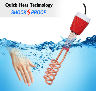 Zlymo Shock-Proof & Water-Proof Blue SH-20-PRC-IR108 2000 W Shock Proof Immersion Heater Rod(Water)