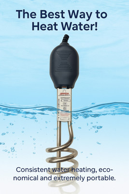 Aparna 1500w shock immersion heater rod (12 month warranty) 1499 W Shock Proof Immersion Heater Rod(water)