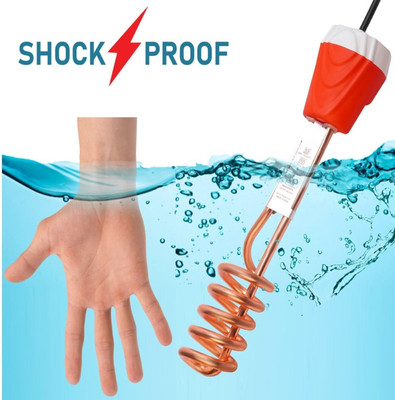 Pure Watt EA004 Copper 2000 W Shock Proof Immersion Heater Rod(Water)