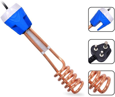 MMTELECOM Submersible VIH-0121-01 Copper 2000 W Shock Proof Immersion Heater Rod(Water)