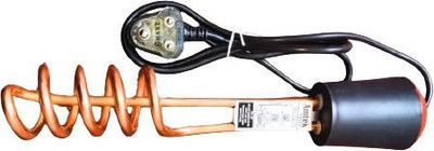 Wrixty ISI Mark Immersion Waterproof and Shockproof Rod (Black) 1500 W Shock Proof Immersion Heater Rod(Water)