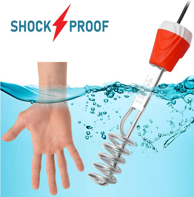 Pure Watt EA003 Copper 2000 W Shock Proof Immersion Heater Rod(Water)