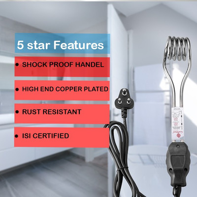 LONGWINGS NC-PRO 1500 W Shock Proof Immersion Heater Rod(WATER)