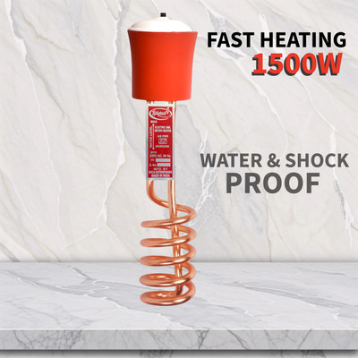 hollyhock Submersible EP 1500 W Shock Proof Immersion Heater Rod(Water)