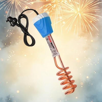 Pure Watt ISI Mark Shock-Proof & Water-Proof PWX012 Copper 2000 W Shock Proof Immersion Heater Rod(Water)