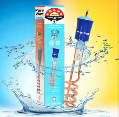 Pure Watt Copper Premium Quality ISI Mark Water-Proof & Shock- Proof 2000 W Shock Proof Immersion Heater Rod(Water)