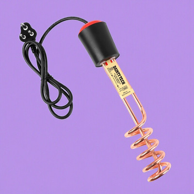 Dainty TECH copper immersion water heater DTBR04 1750 W Shock Proof Immersion Heater Rod(Water)