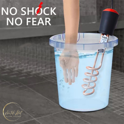 AMTEK ISI Mark High Quality Immersion Waterproof & Shockproof Rod 1500 W Shock Proof Immersion Heater Rod(Water)