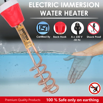 Zlymo Heavy Duty 2000-Watts, Shock-Proof Water-Proof DL14R-IR120 2000 W Shock Proof Immersion Heater Rod(Water)