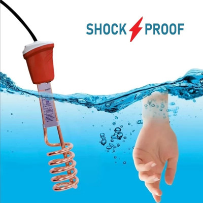 Pure Watt EA074 Copper 2000 W Shock Proof Immersion Heater Rod(Water)