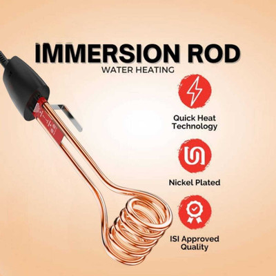 OSHO copper 1500 W Shock Proof Immersion Heater Rod (water) WX-37 1500 W Shock Proof Immersion Heater Rod(water)