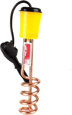 LookLike Instant Heat 1500 W Immersion Heater Rod | Heavy copper element (Yellow) 1500 W Immersion Heater Rod(Water)
