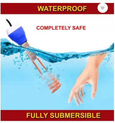 hecgoldline Copper 1500 W Shock Proof Immersion Heater Rod (Water) 1500 W Shock Proof Immersion Heater Rod(Water)