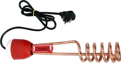 Webilla Waterproof copper 2000 W Shock Proof Immersion Heater Rod 2000 W Immersion Heater Rod(COPPER)