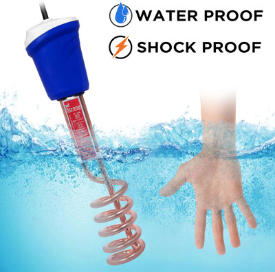 MI STRONG Shock proof & Water proof RB COPPER 2000 W 2000 W Shock Proof Immersion Heater Rod(WATER, OIL, ANY LIQUID)
