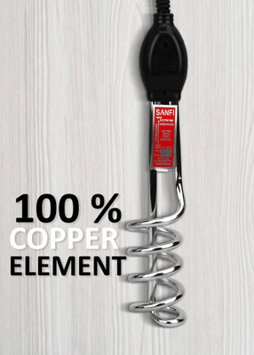 SANFI BLACK 2000 W Shock Proof Immersion Heater Rod(WATER, OIL, ANY LIQUID)