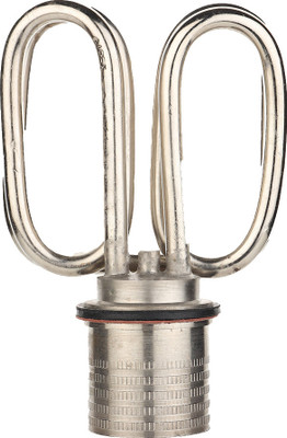 Airex Auto Double Pipe Kettle Element Water Boiler Water Heater Water Kettle Element 2000 Watt(Double Pipe) 2000 W Shock Proof Immersion Heater Rod(Water)