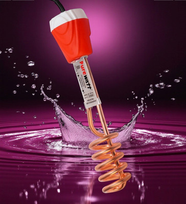 Pure Watt ISI Mark Shock-Proof & Water-Proof PWX052 Copper 2000 W Shock Proof Immersion Heater Rod(Water)