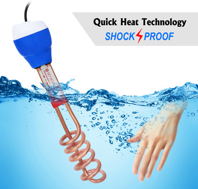 Sky Horse Shock-Proof & Water-Proof Blue SBC-15 1500 W Shock Proof Immersion Heater Rod(Water)