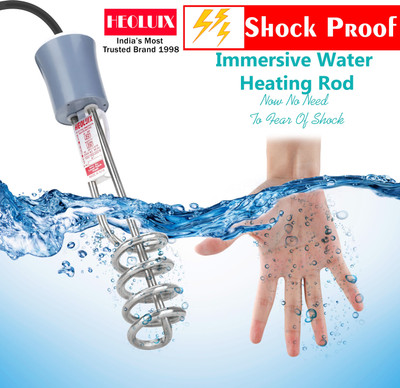 heoluix premium quality 2000 W Shock Proof Immersion Heater Rod(Water)